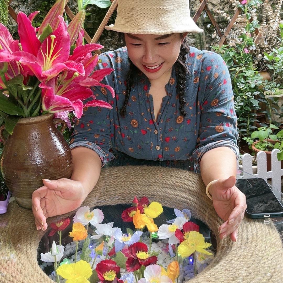 痴花花憨菜菜