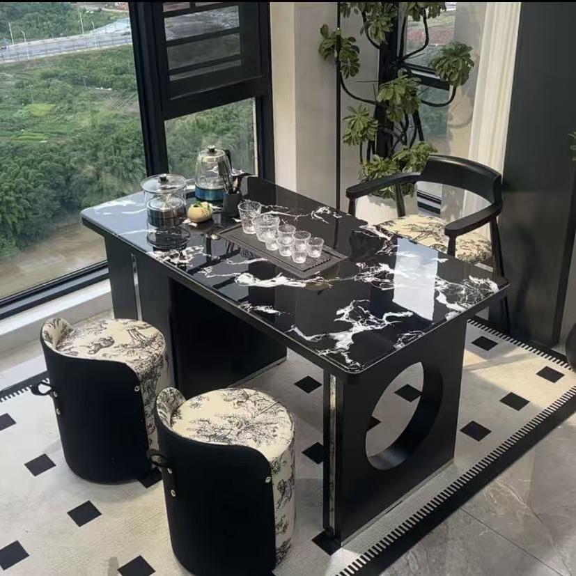 茶舍｜轻奢岩板茶台工厂