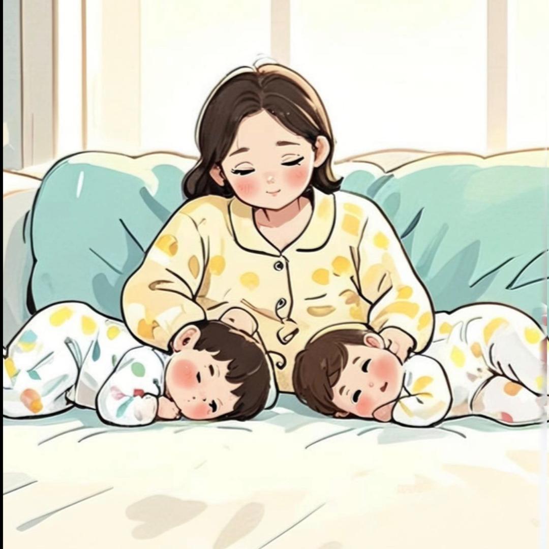 双胞胎 汐汐沛沛