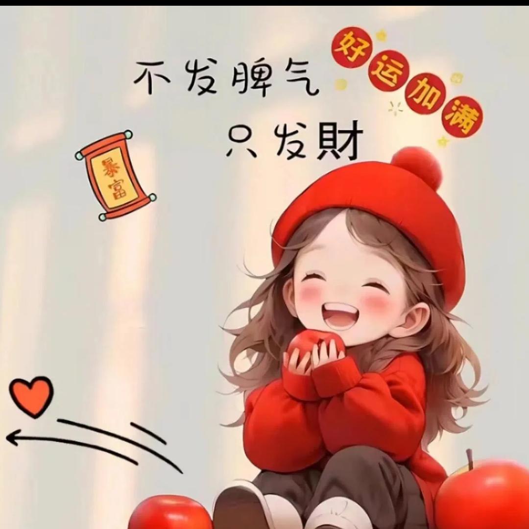 不发脾气🌹🌹只发财