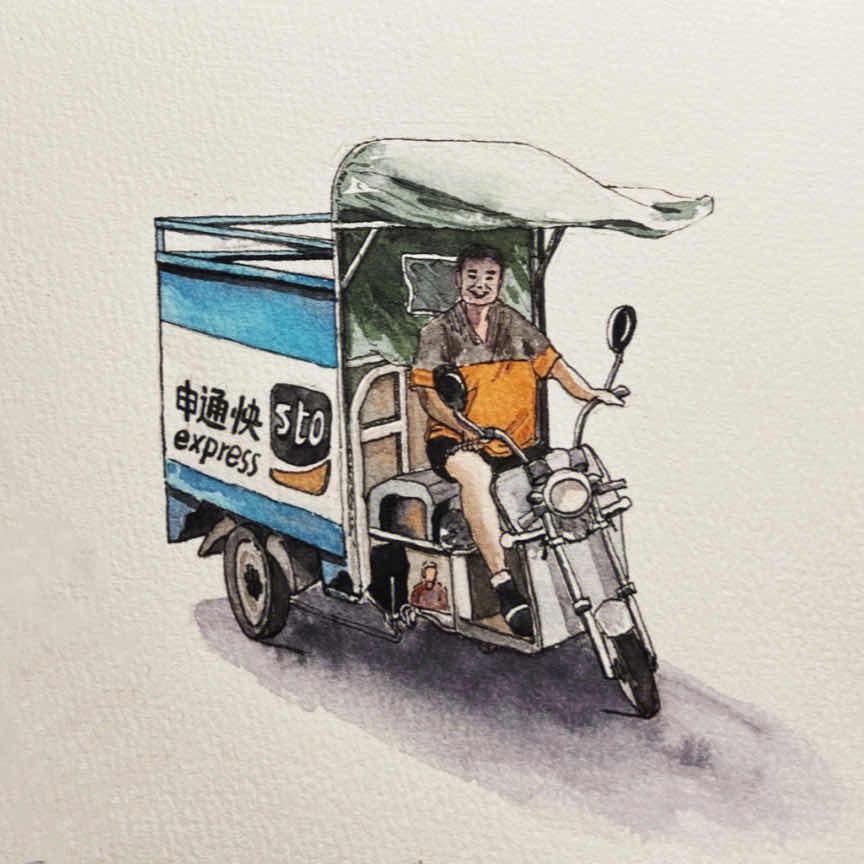 快递背锅侠