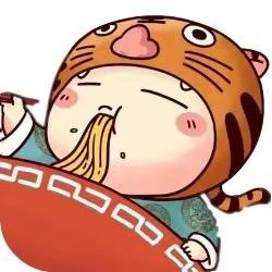 老陈边走边吃