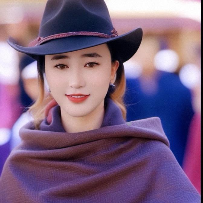 藏族姑娘