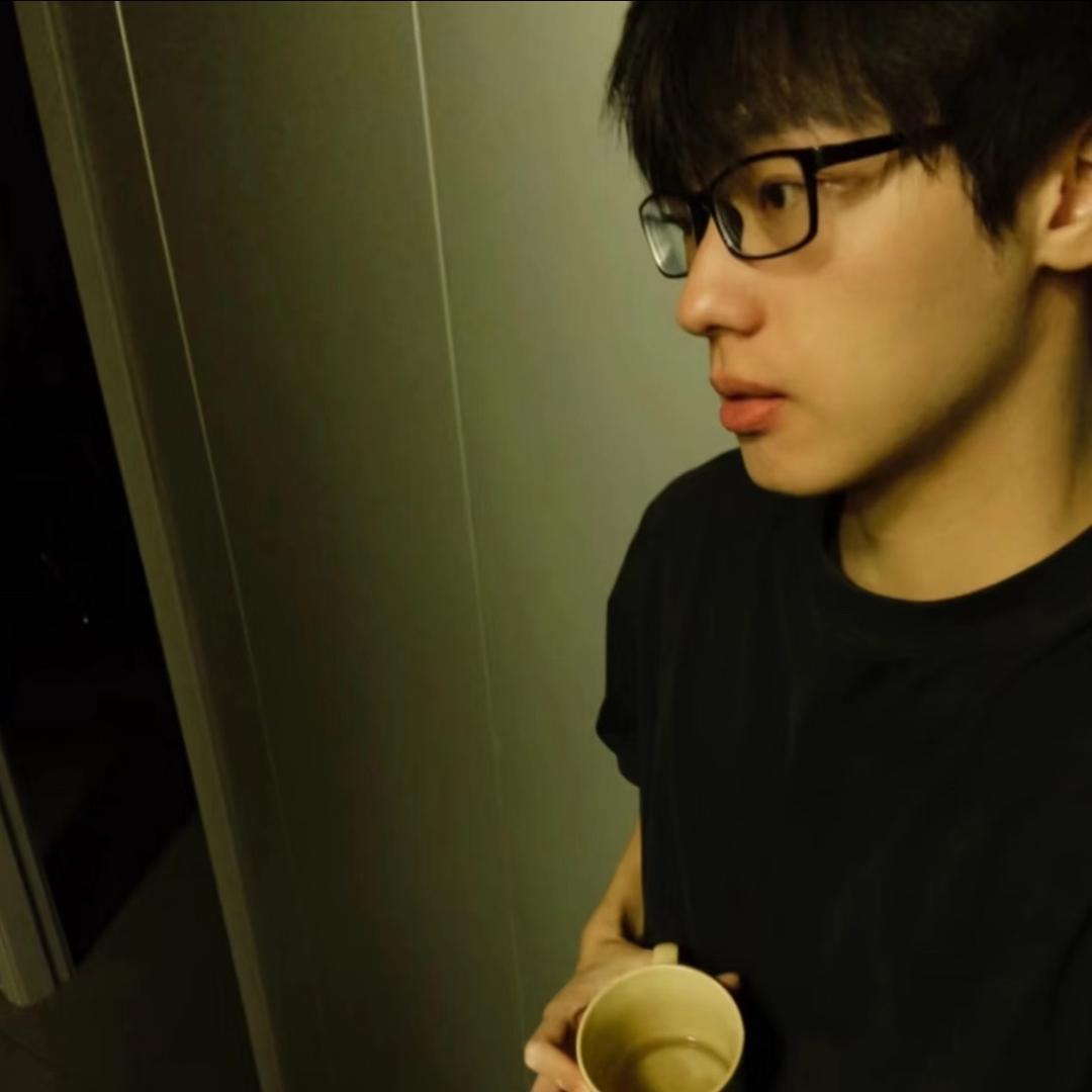 我哭了