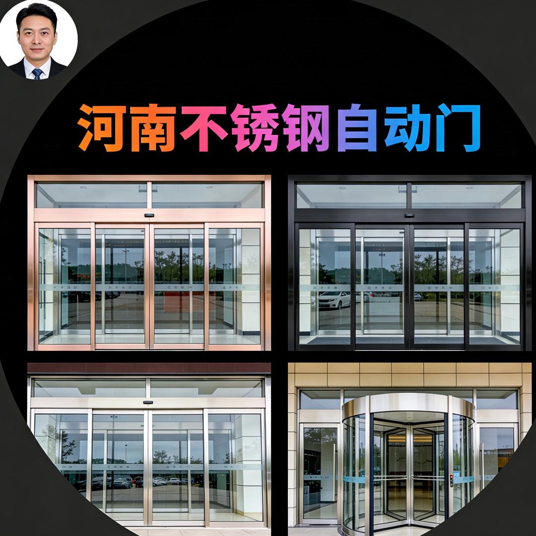 🔥郑州不锈钢自动门窗⚡️龙哥