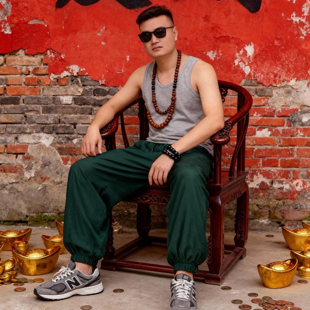 开收割机的阿威