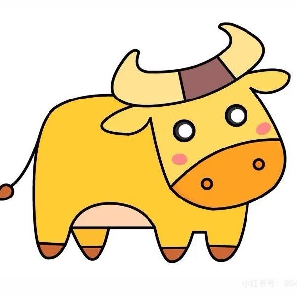 憨厚的小牛