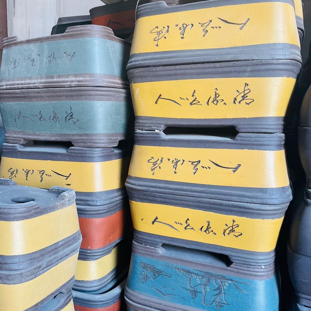 艾艾紫砂花盆源头工厂直销