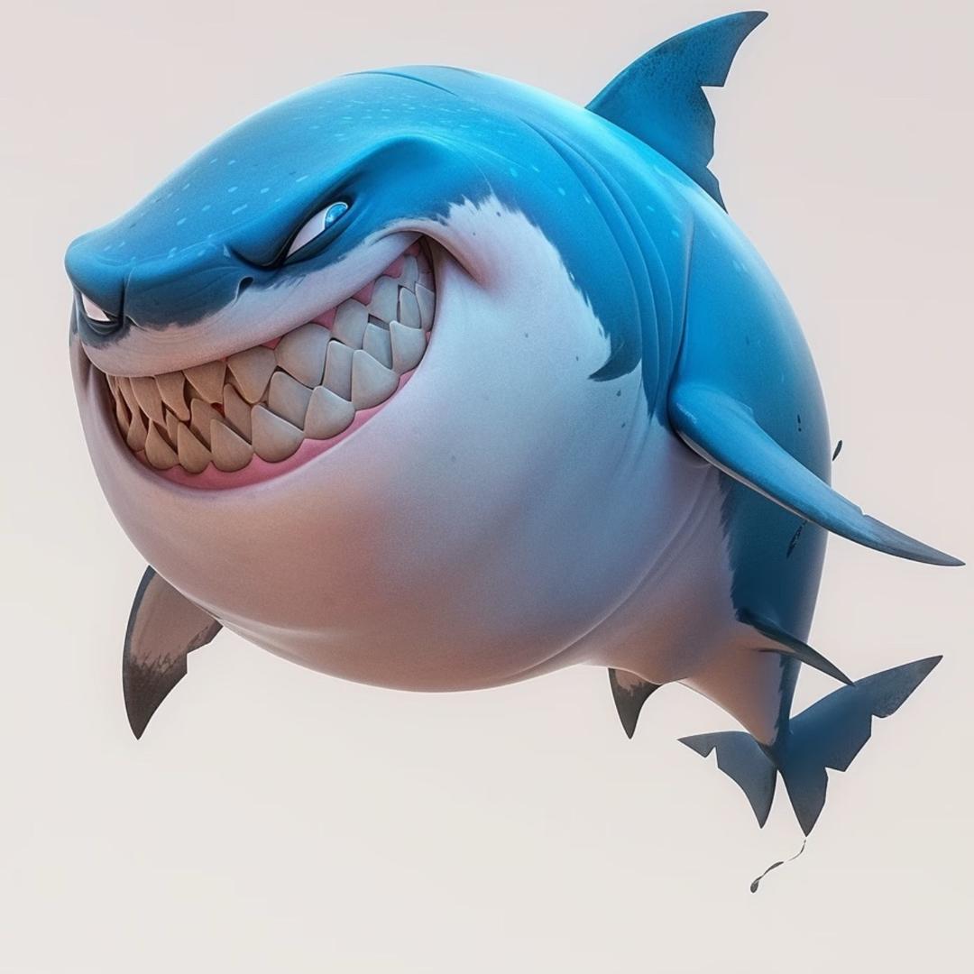 大鲨鱼与小虾米