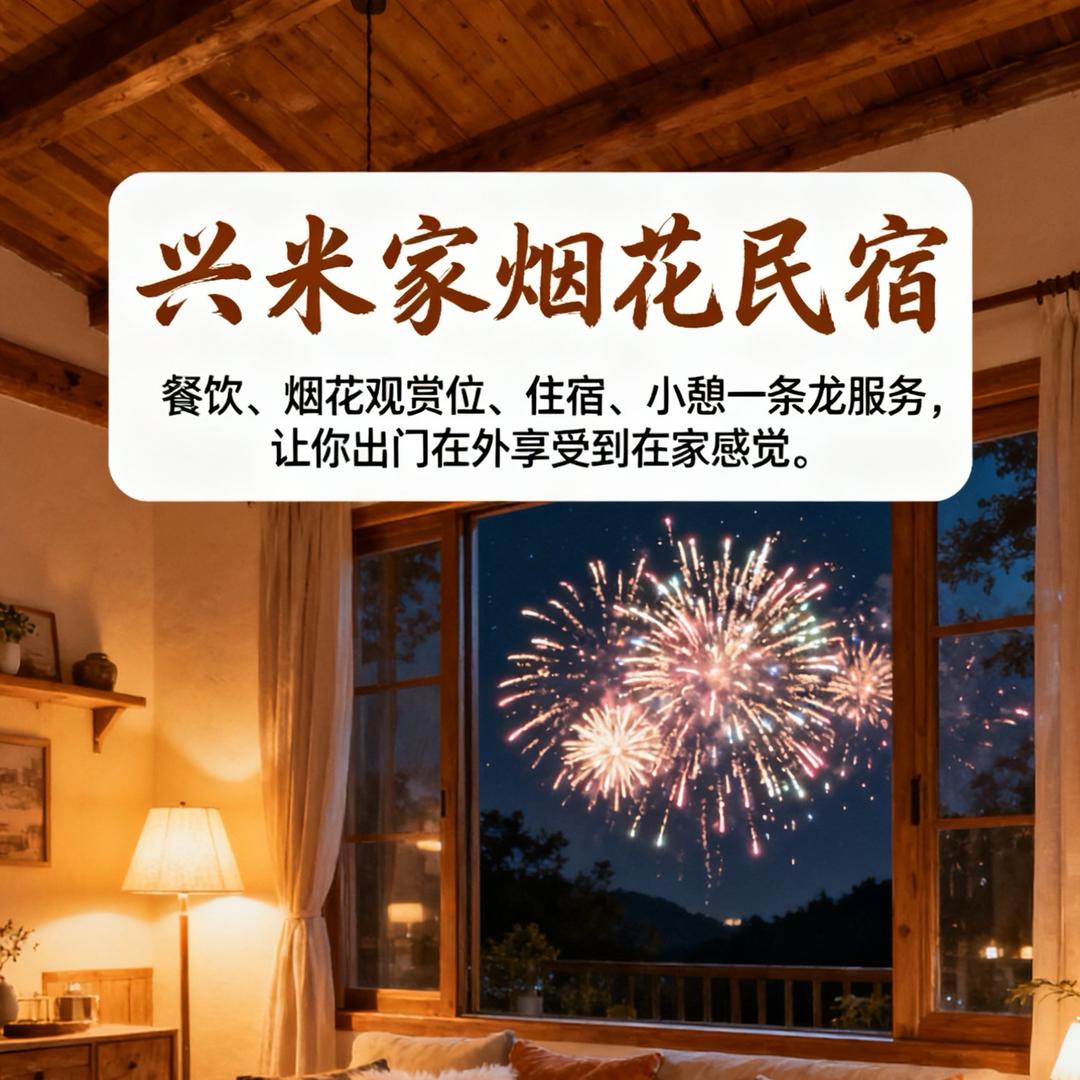 ꕥ᭄兴米家烟花民宿ঞ（浏阳烟花）