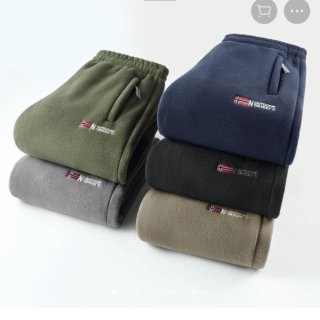 挪威户外加绒裤