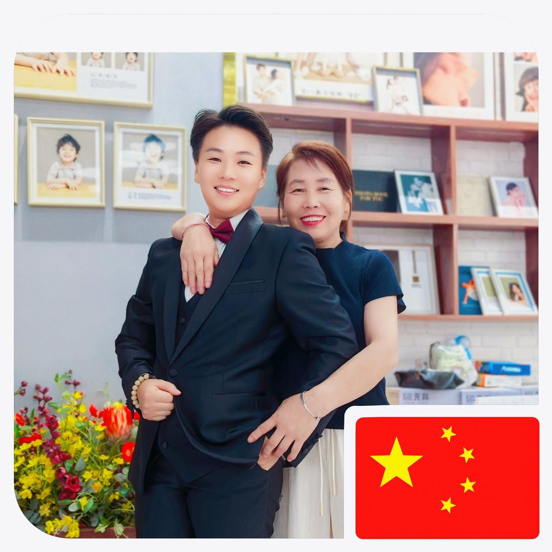 墨宝家的她