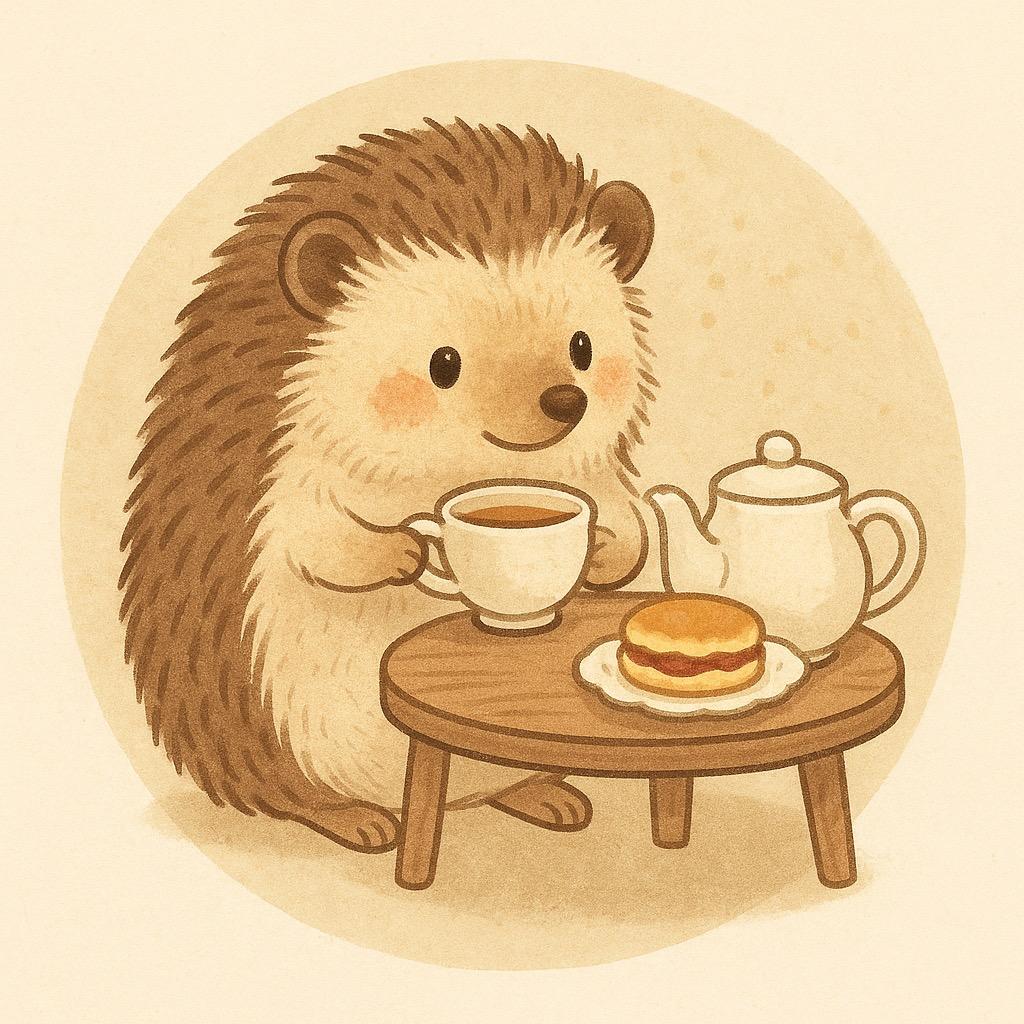 刺猬的下午茶