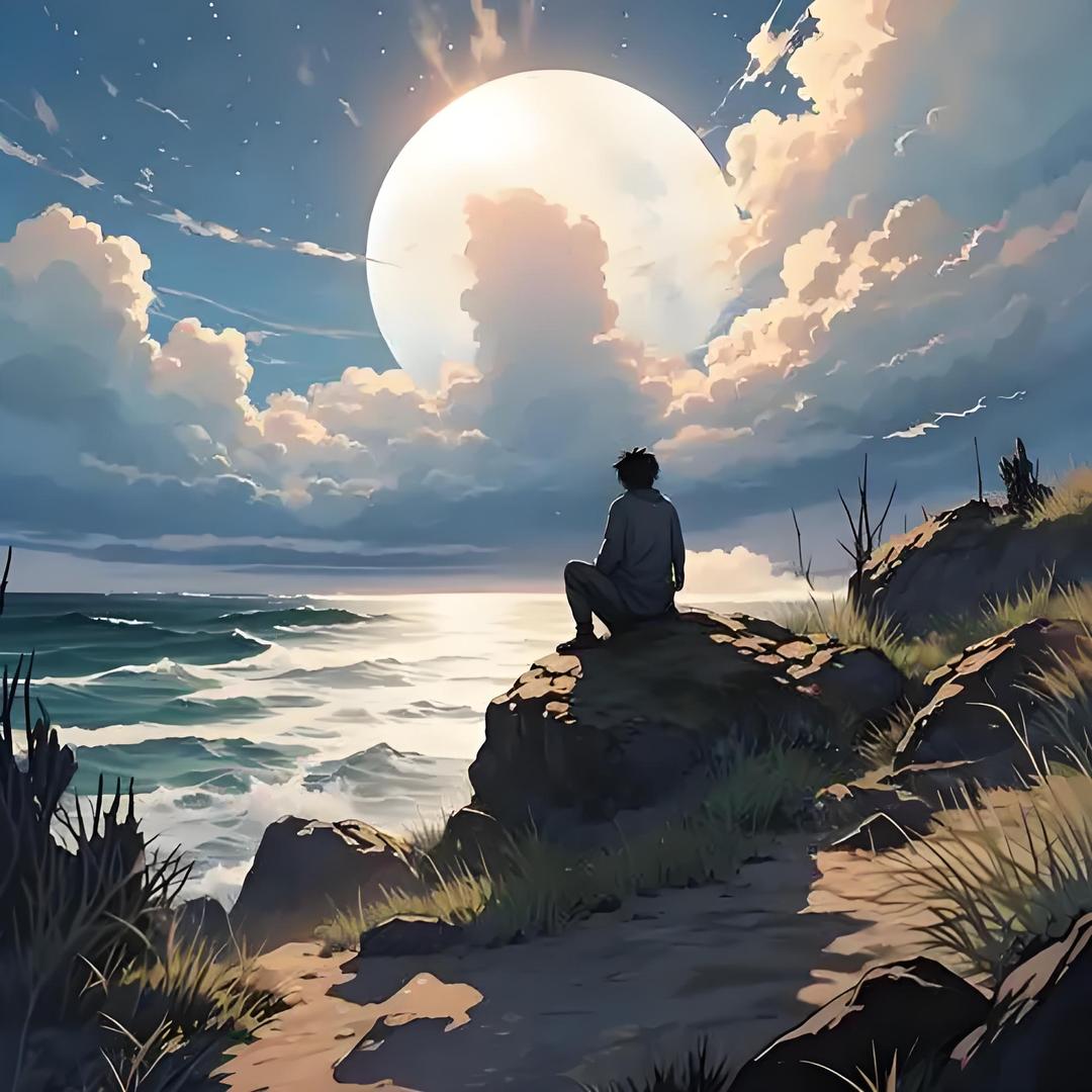 做烙锅的小伙子