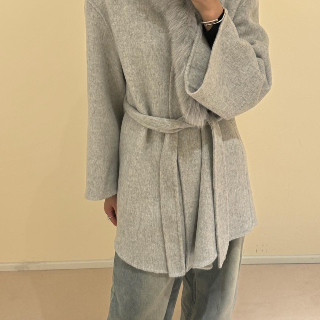 柚子叶（羊绒大衣版）