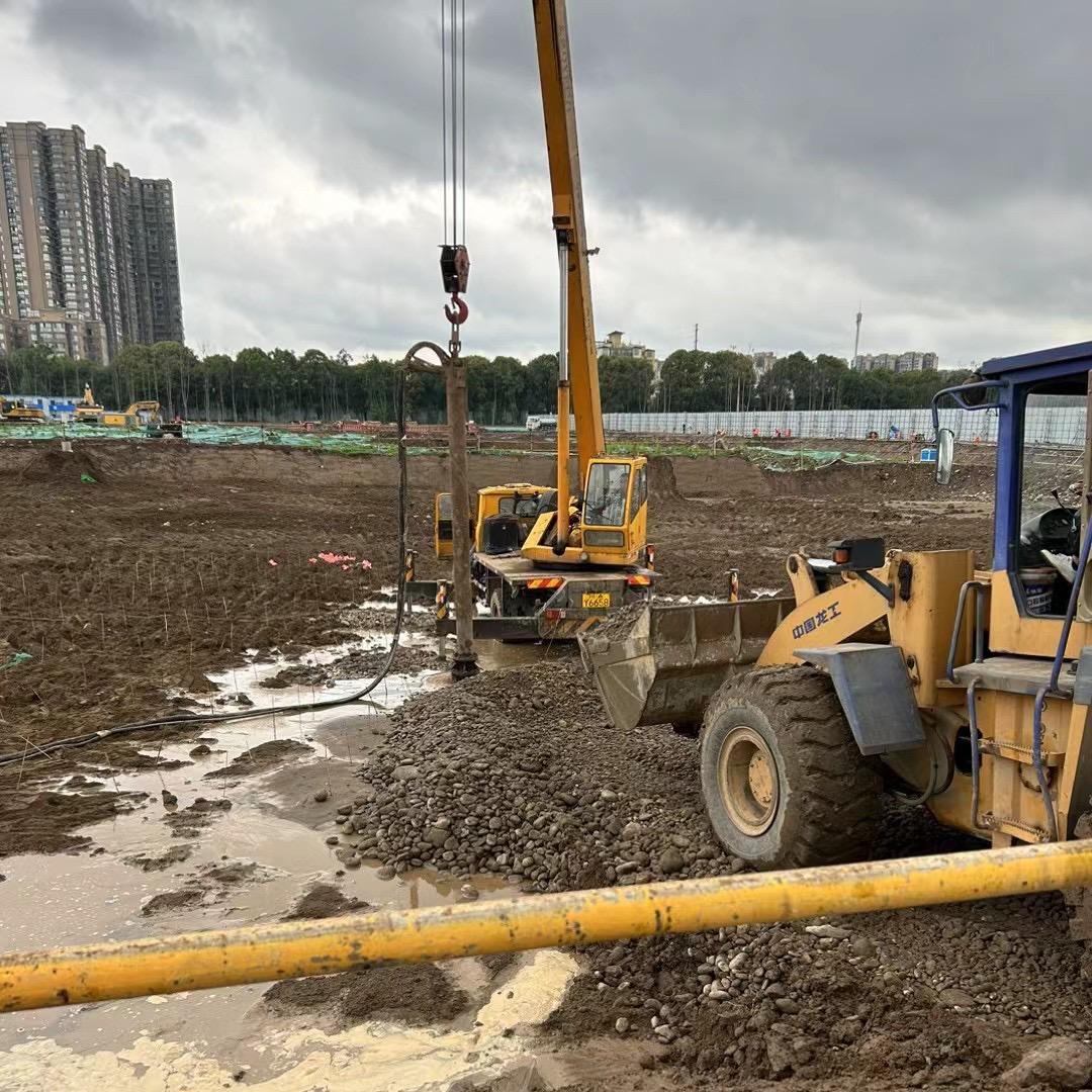 振冲碎石，CFG地基处理