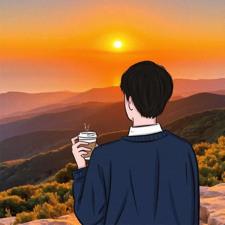 听海浪拍打的声音