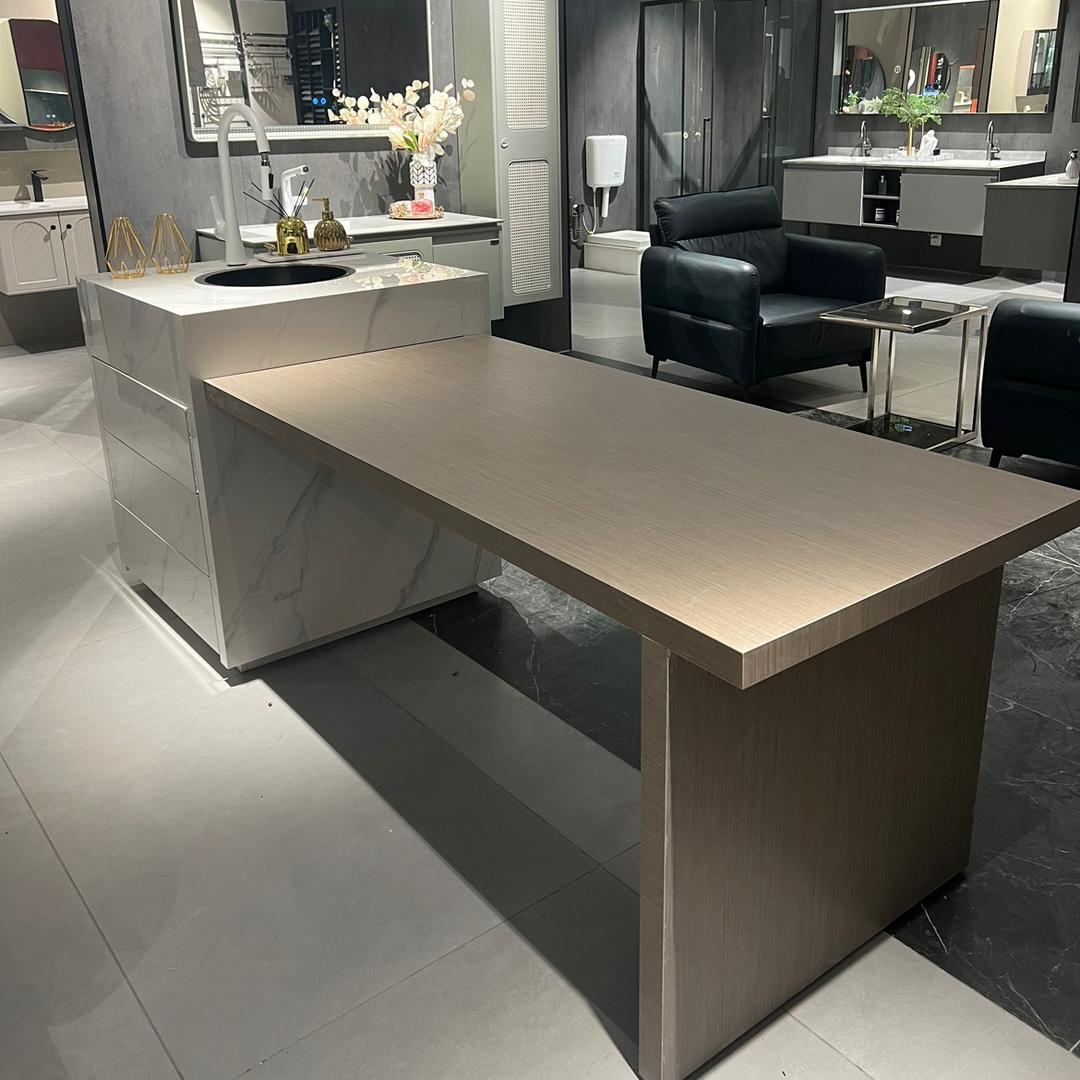 成都香百合岛台定制工厂