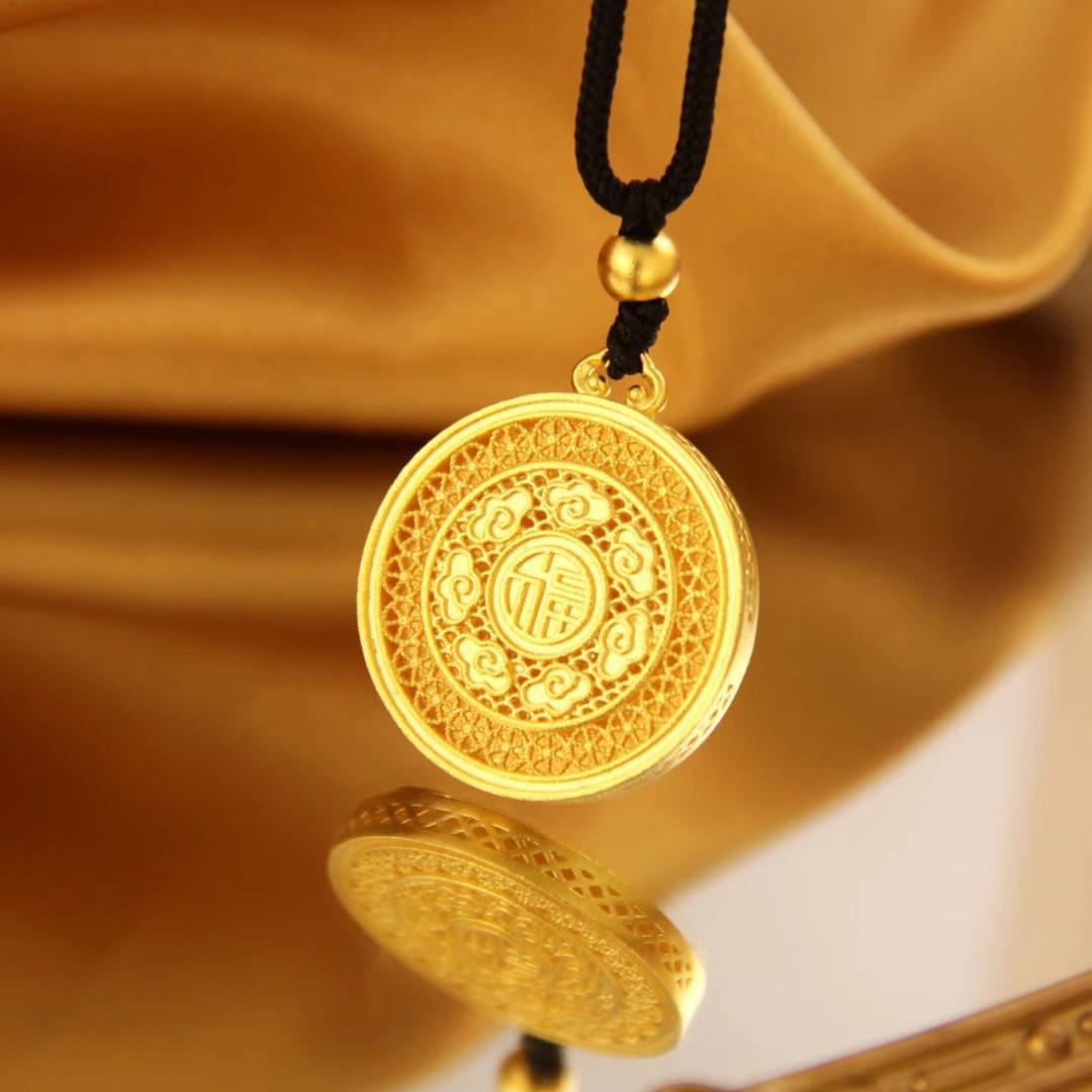 水贝纯金包纯银