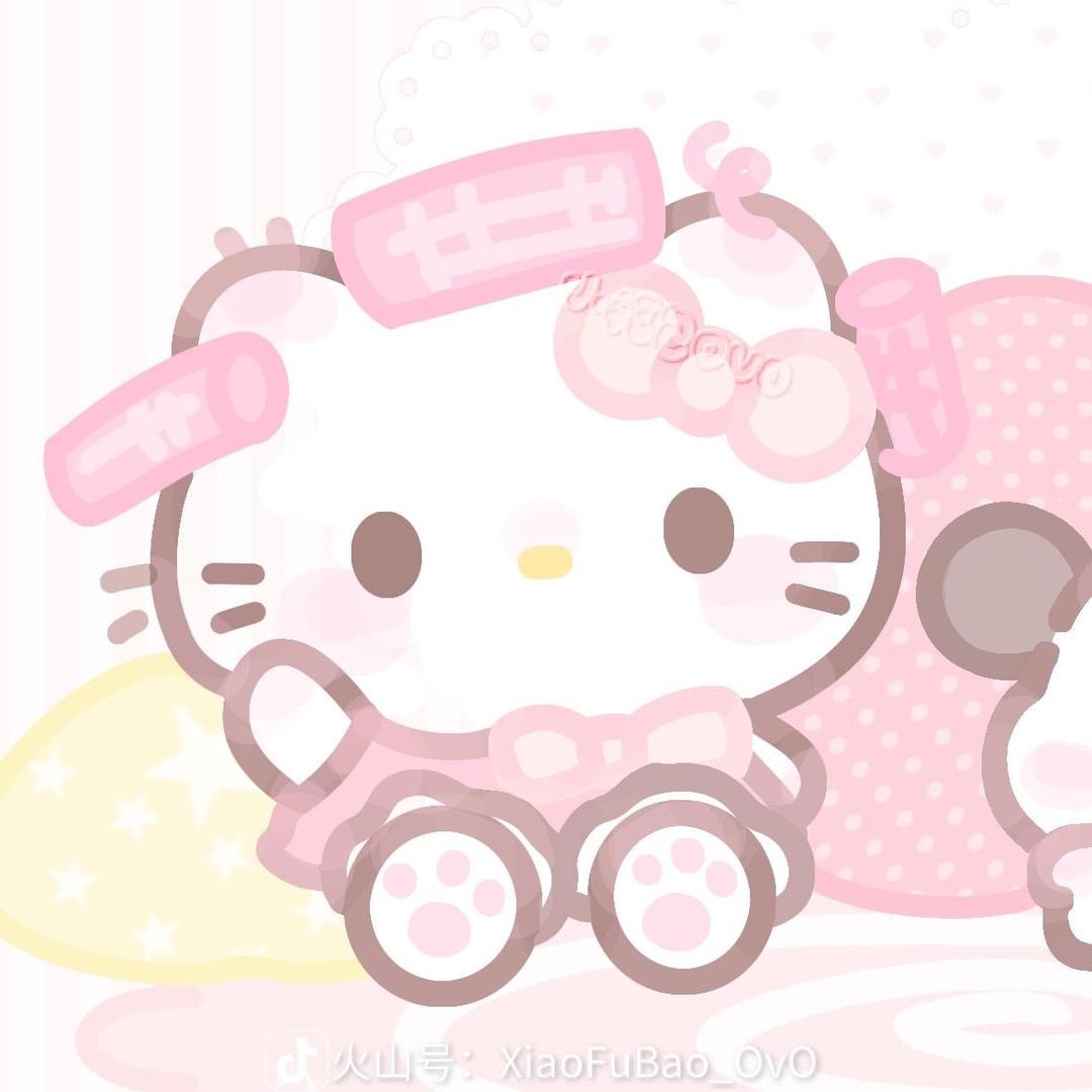 粉色Kitty猫
