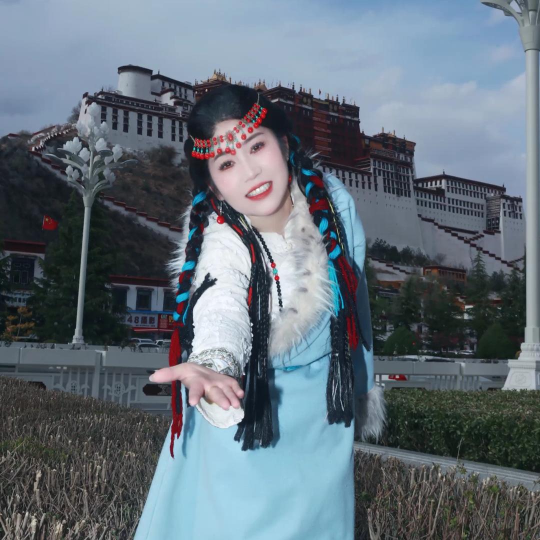 山东轮胎一姐在拉萨卖轮胎