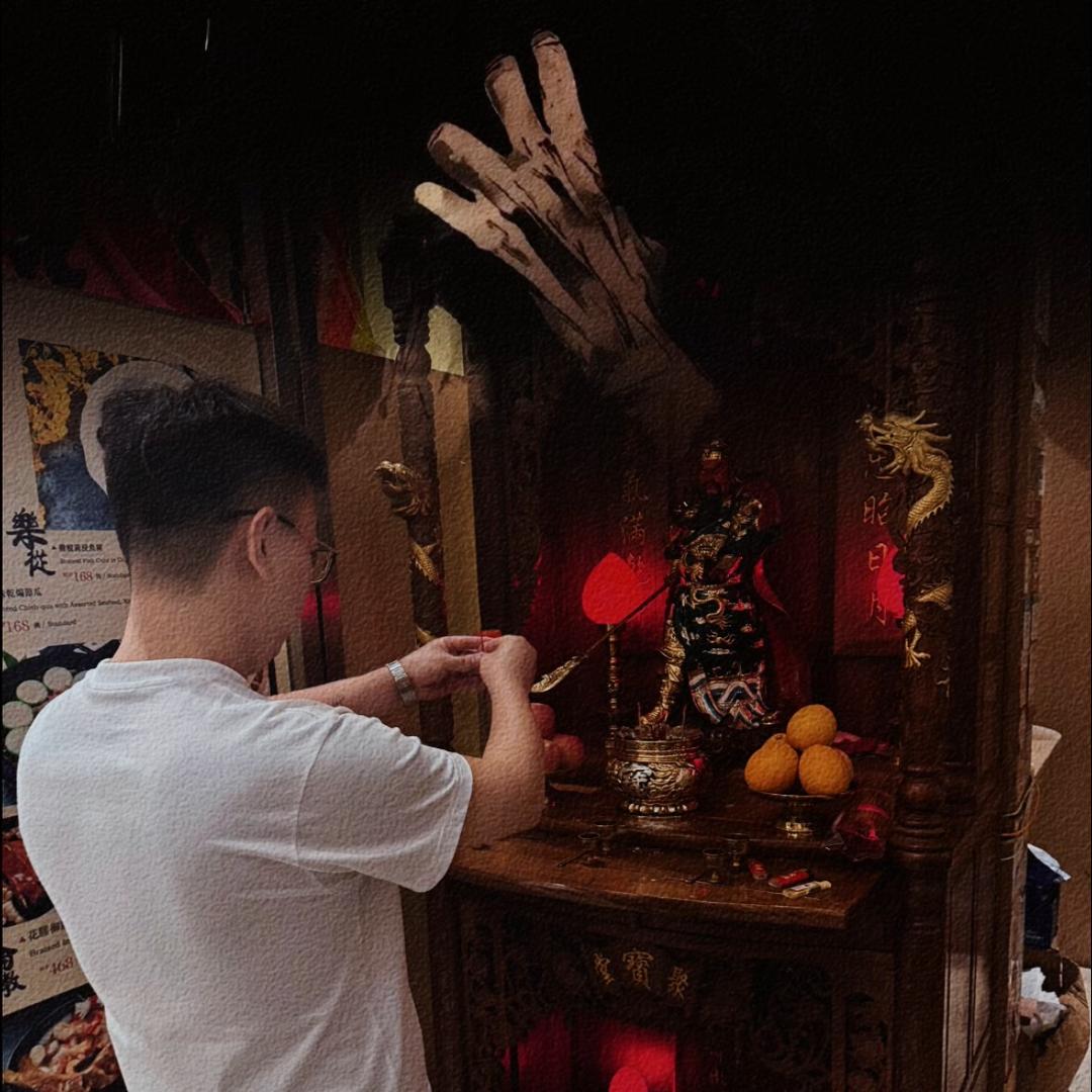 Aa、人生靠自己。