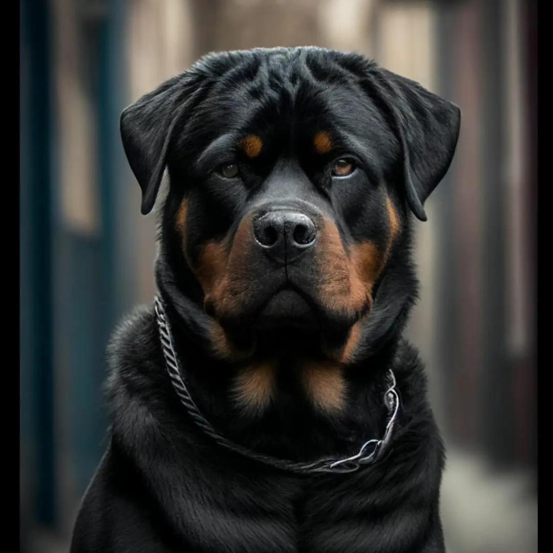 坦克是只罗威纳（潍坊宝隆犬舍）