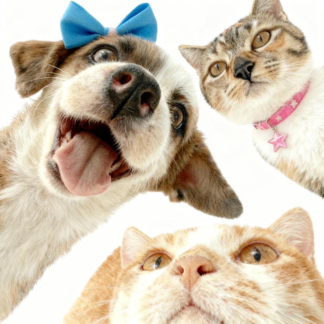 来财和猫朋友们