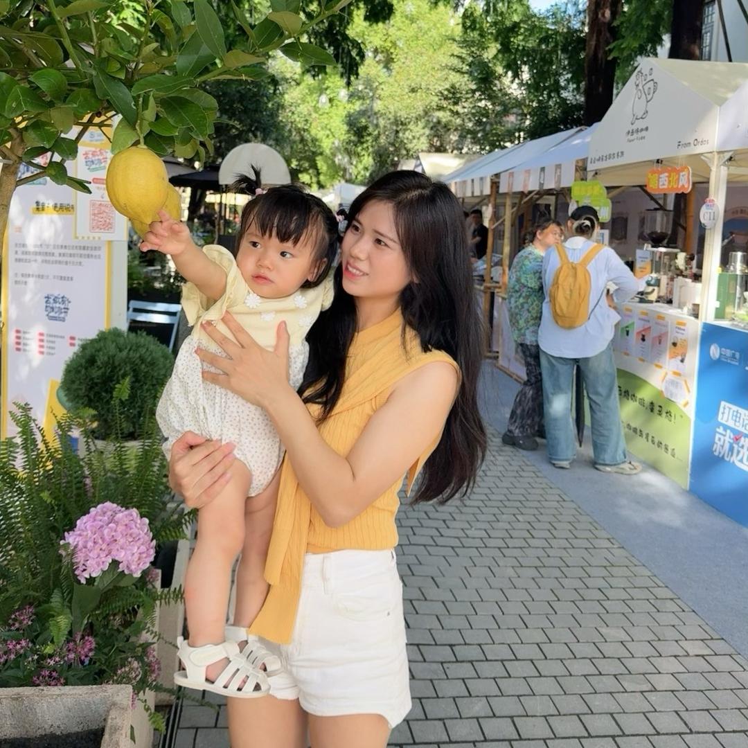 带圆宝慢慢长大