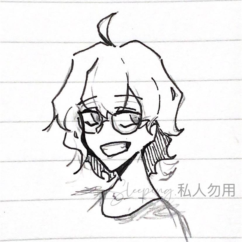 在睡覺。/不要连赞作品