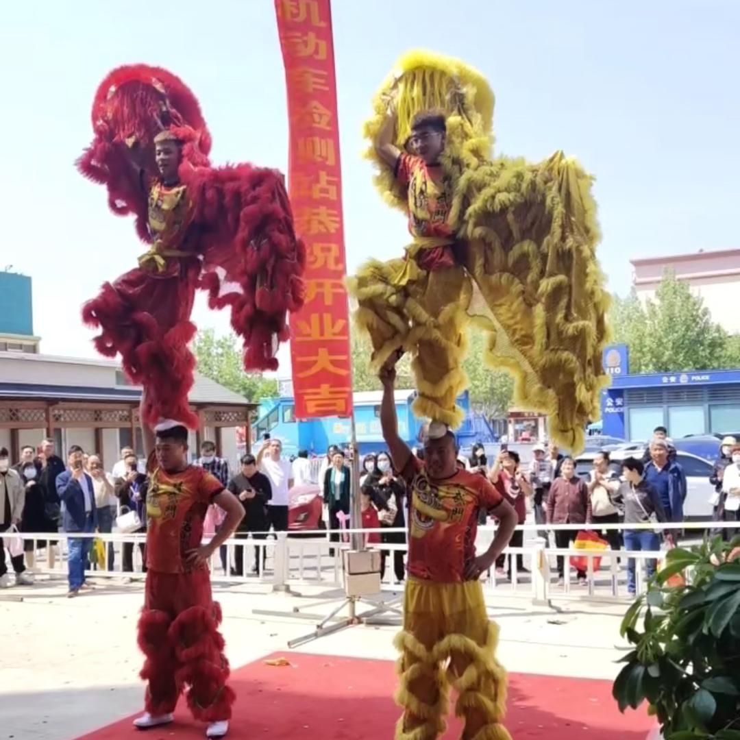雄安精舞门舞狮艺术团.