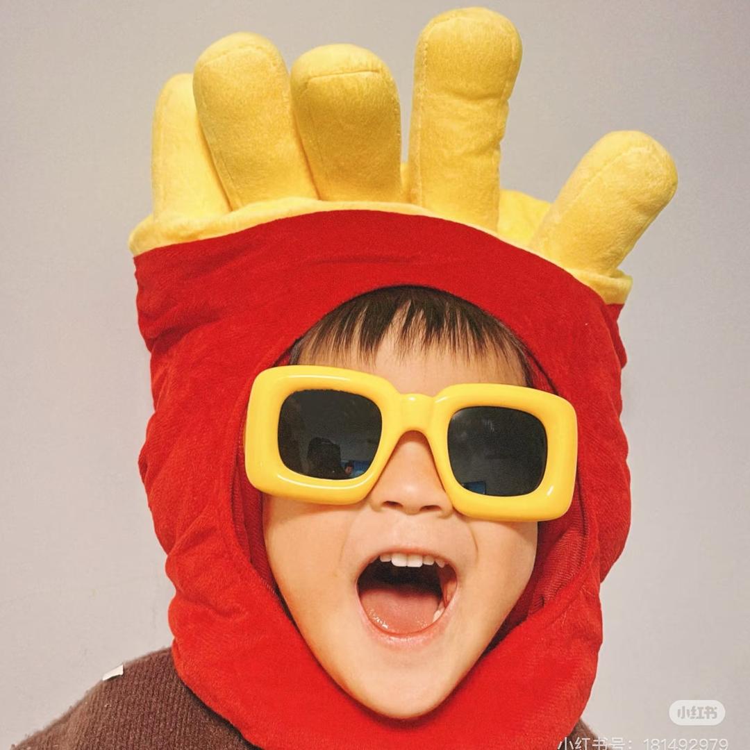 小薯条沾土豆泥