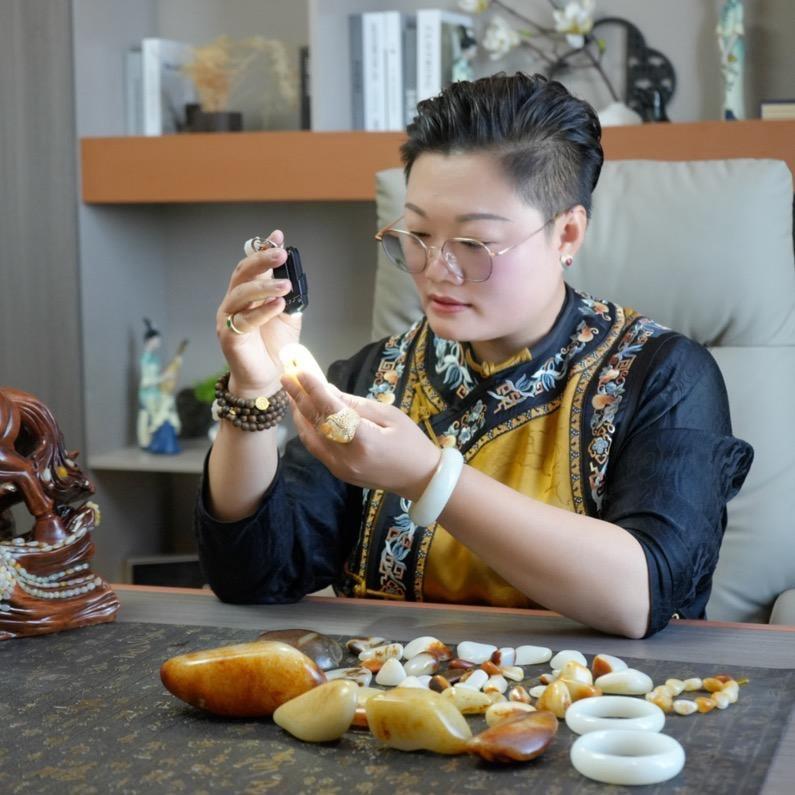 赵公籽玉雕（石迹）