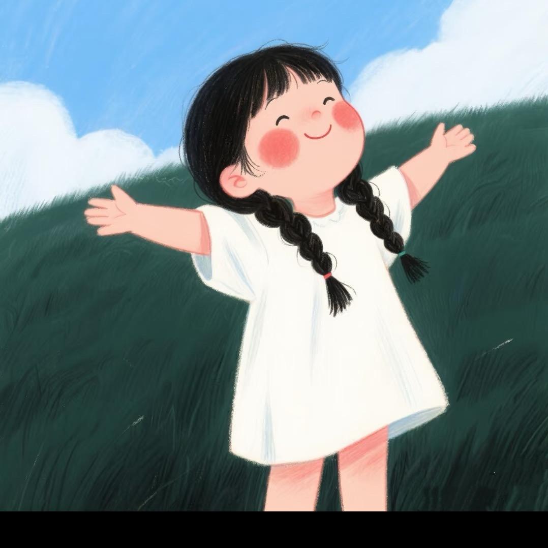 修核桃的小女孩儿.👧