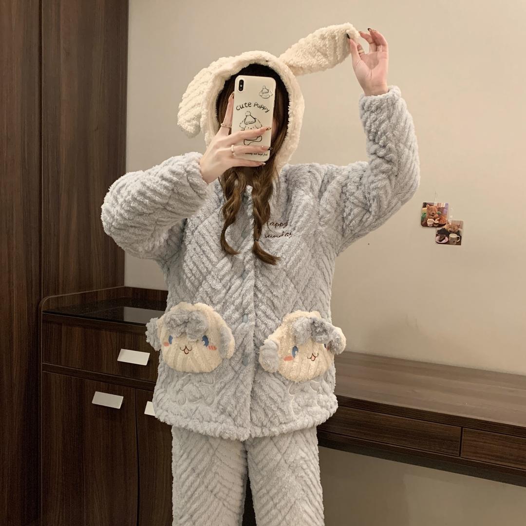 真真新中式睡衣（旗袍加厚）