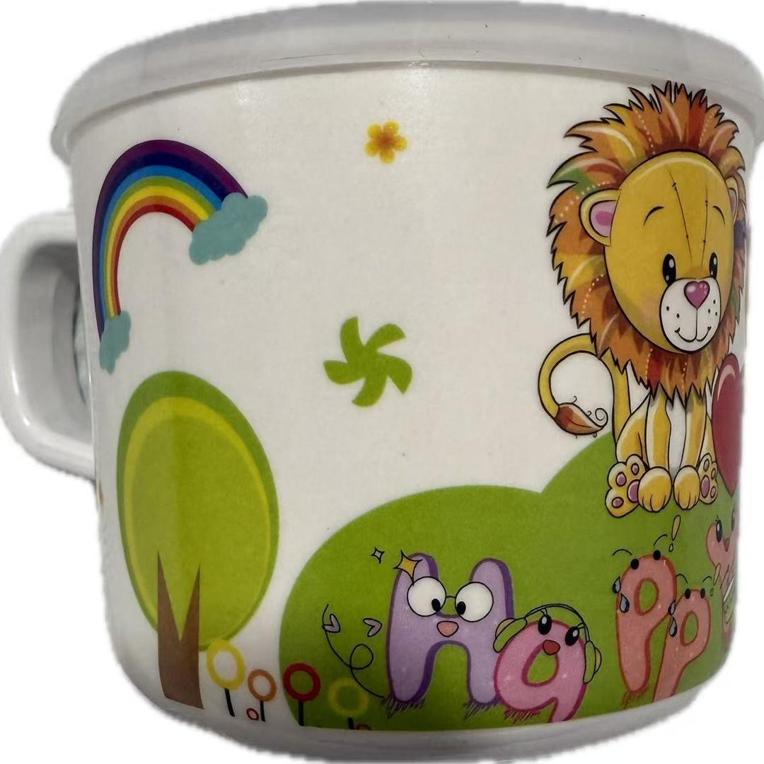 暖白卡通儿童餐具