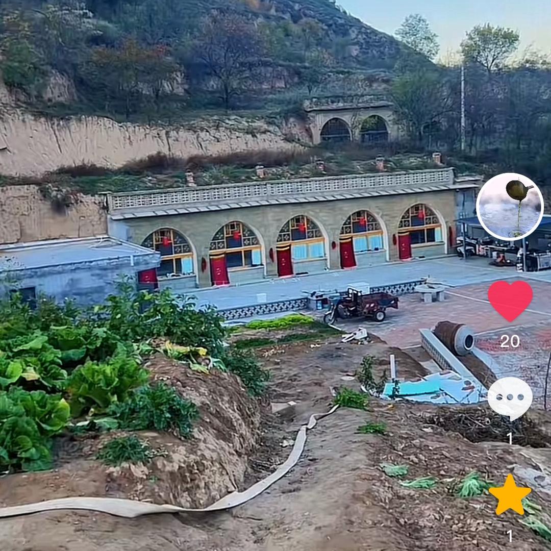窑洞民俗陕北大牛哥