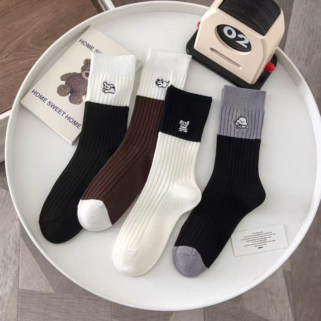 织彩精品袜