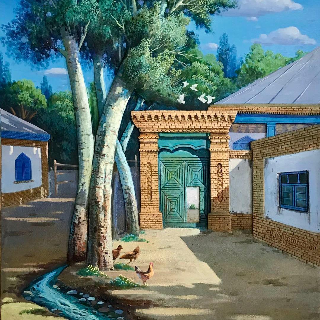 ﮼نەفىس قاتماقۇم 沙粒画