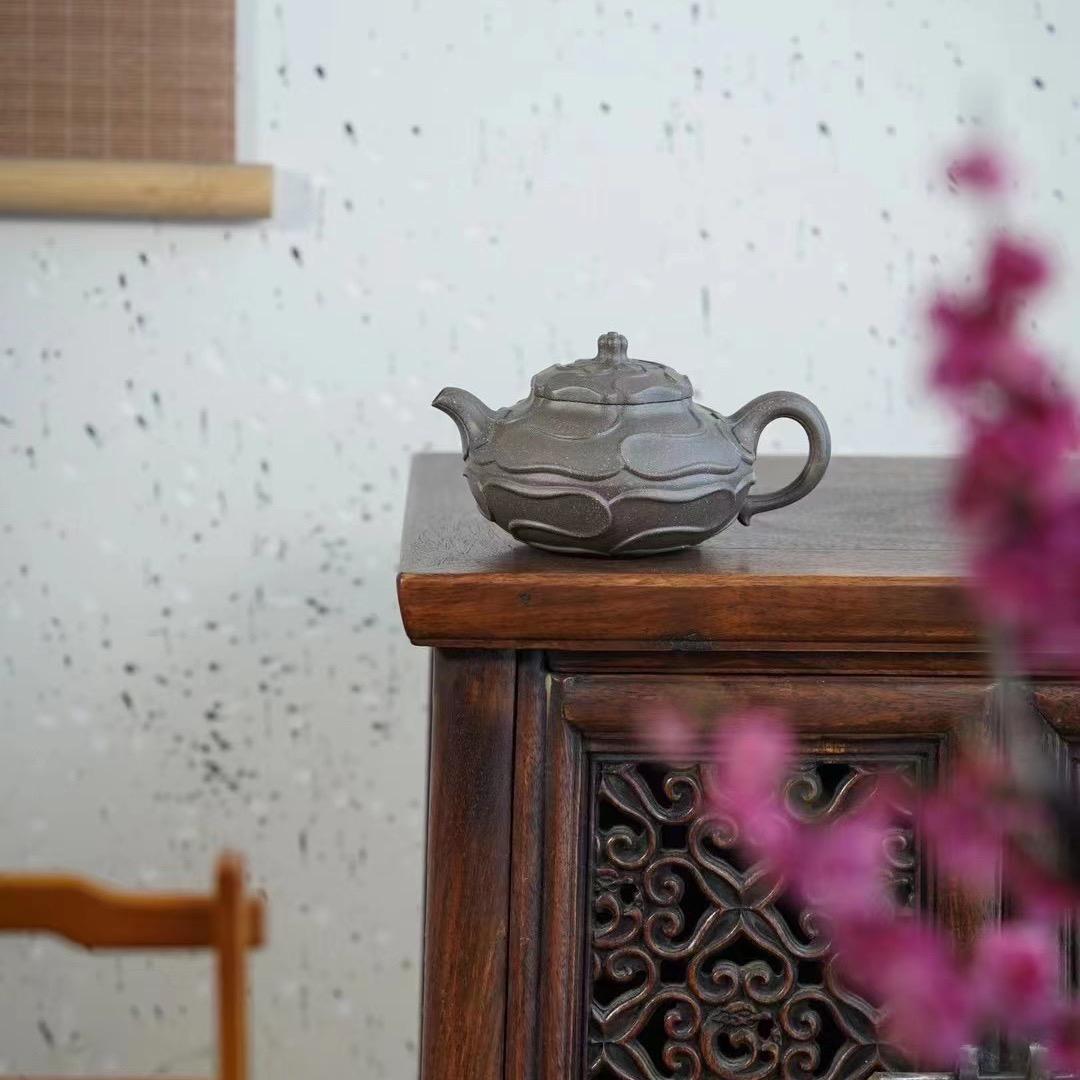 御壶清茗一全手工紫砂壶