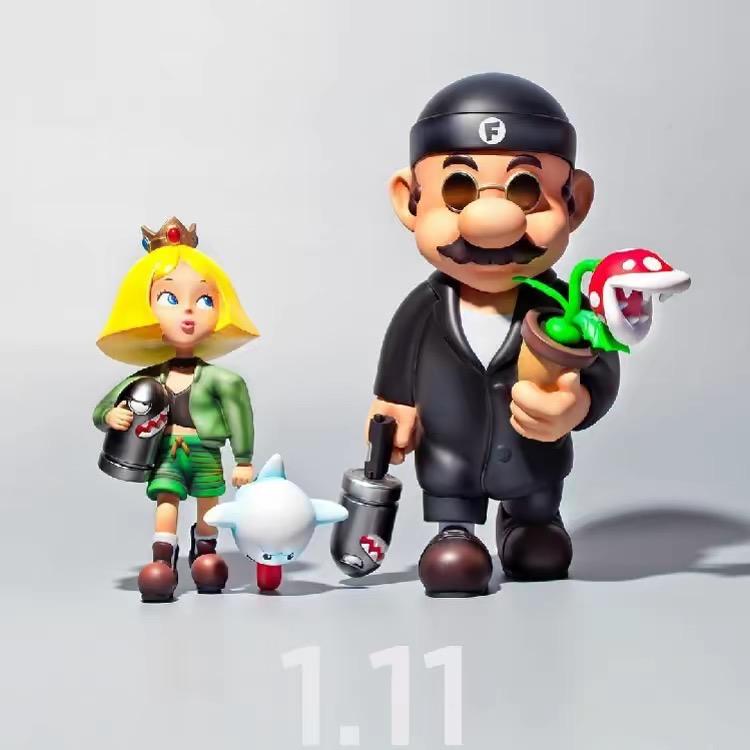 贩卖美丽三娃与多肉