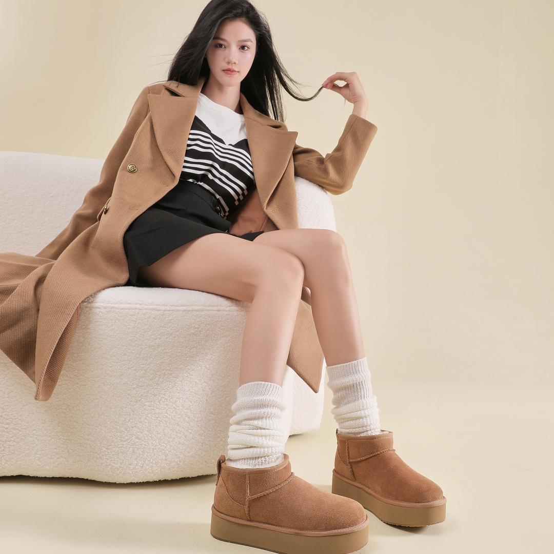 桑坡闫闫雪地靴