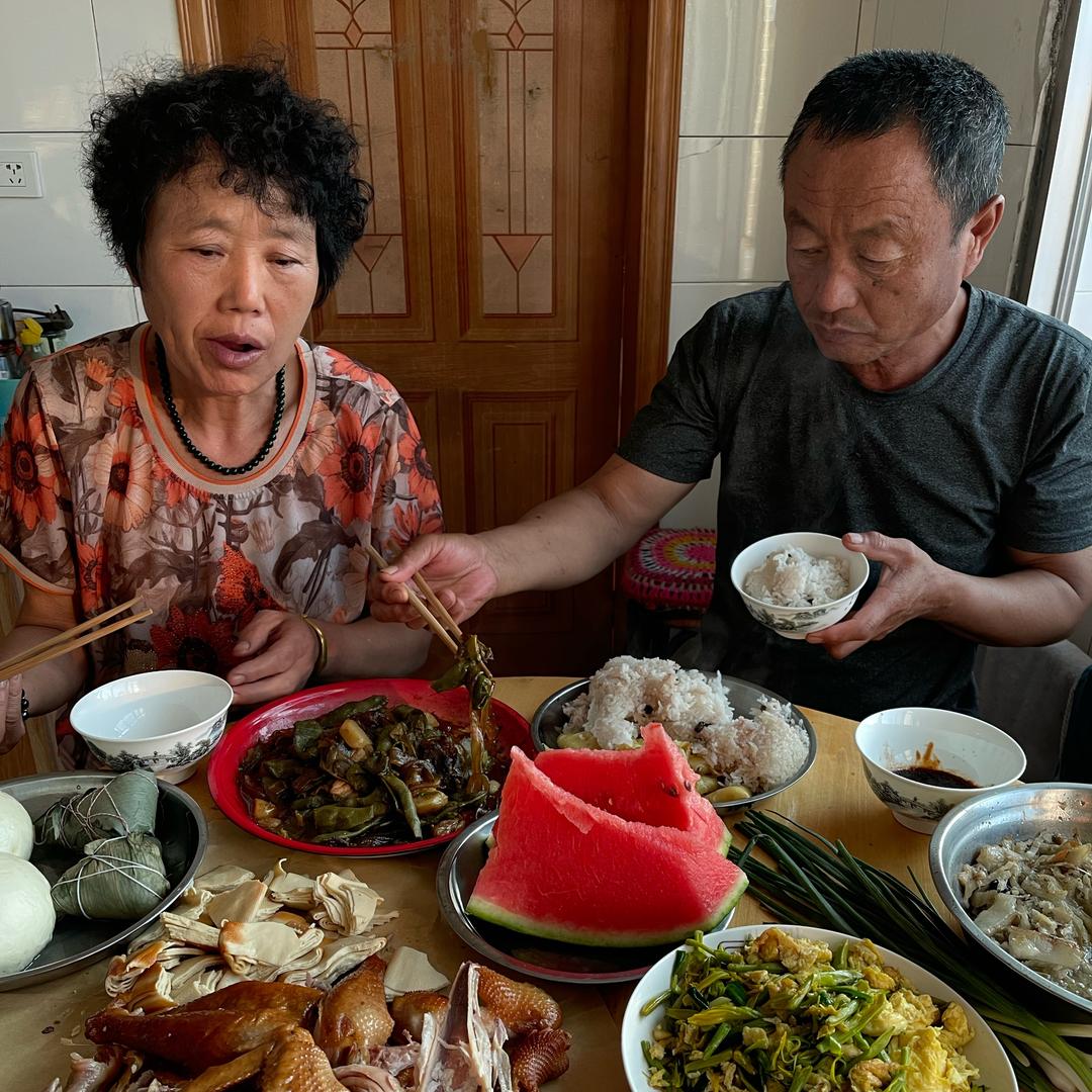 老刘太太的农村生活