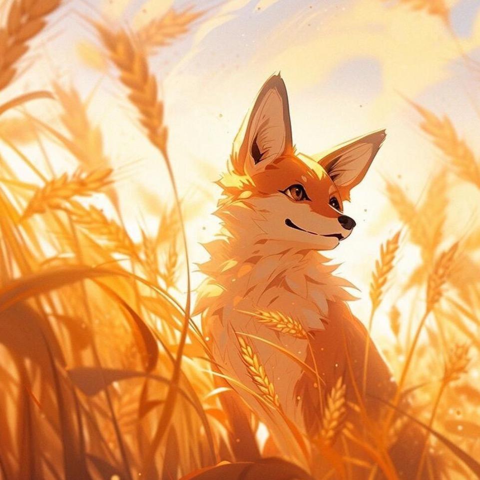 麦子的金黄色会让我想起你