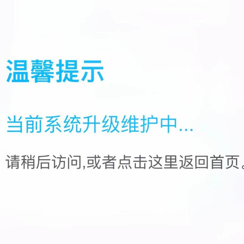 系统升级中
