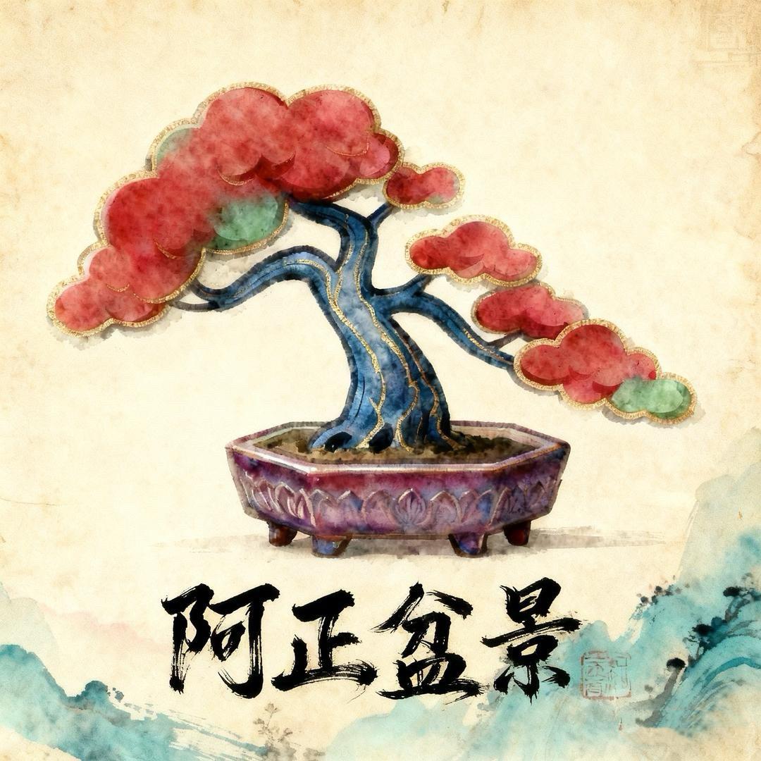 阿正（寻翛）茶空间盆景