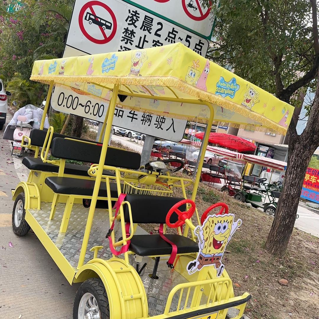 小桂租观光车板娘