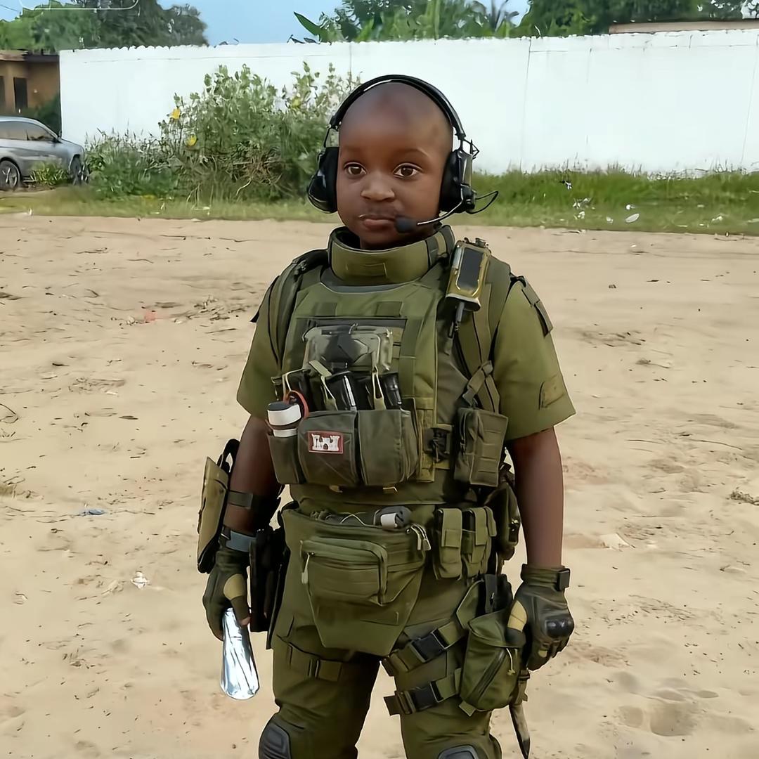 一只高兴的小狗