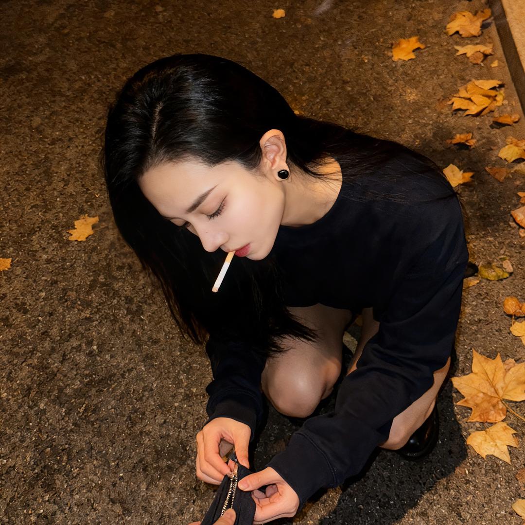 宁晋美女一收割机