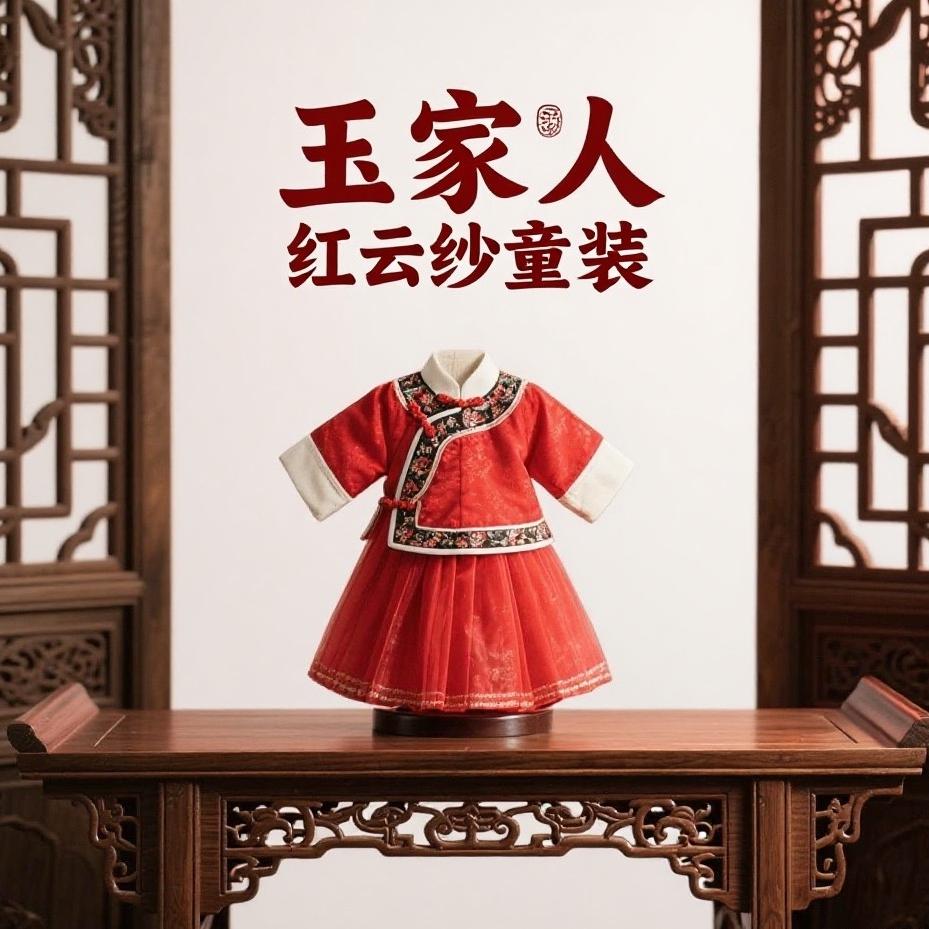 玉家人香云纱童装（现货号）